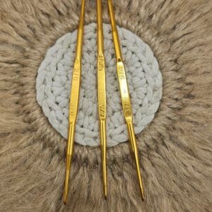 AGUJA CROCHET DOBLE PUNTA